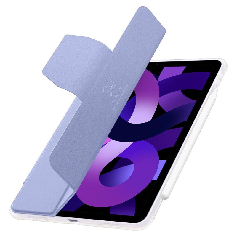 Dėklas su Apple iPad Air 4 2020 / 5 2022 Ultra Hybrid Pro levandų stovu