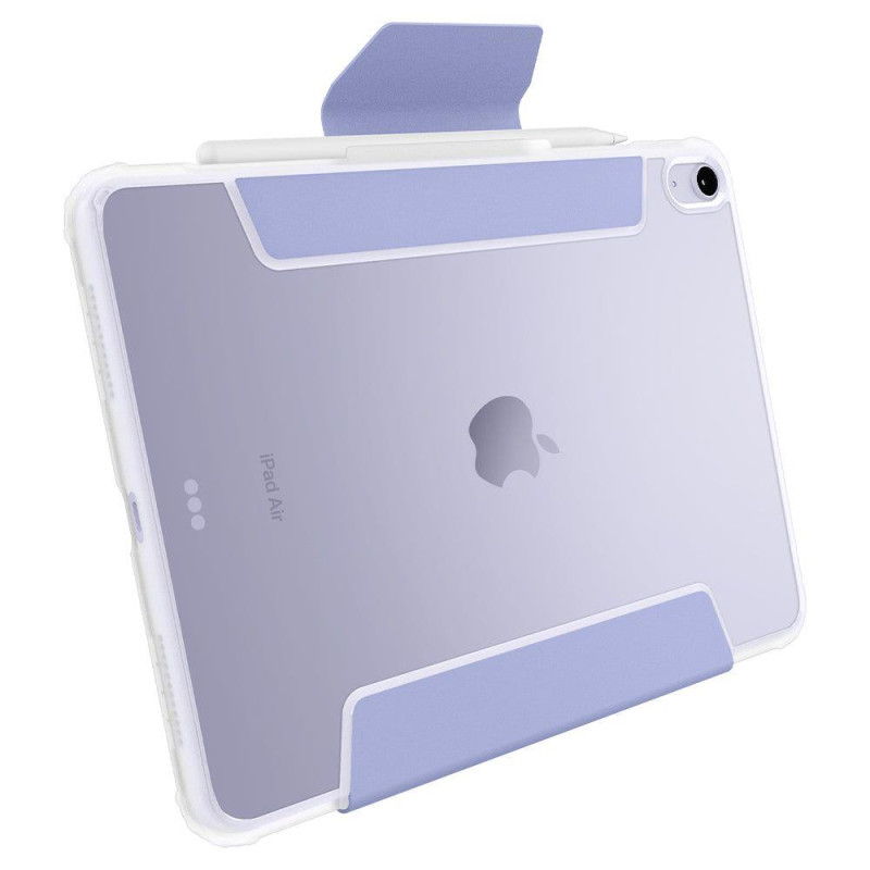Dėklas su Apple iPad Air 4 2020 / 5 2022 Ultra Hybrid Pro levandų stovu