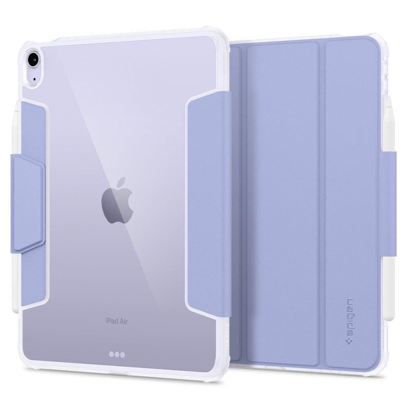 Dėklas su Apple iPad Air 4 2020 / 5 2022 Ultra Hybrid Pro levandų stovu