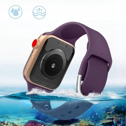 
Silikoninis dirželis APS, skirtas Apple Watch 2-9/ SE 38/ 40/ 41mm

