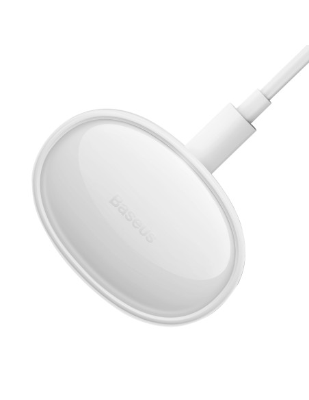 Belaidės ausinės TWS Bluetooth 5.2 vandeniui atsparios IP55 Bowie E2 baltos Belaidės ausinės TWS Bluetooth 5.2 vandeniui atsparios IP55 Bowie E2 baltos
