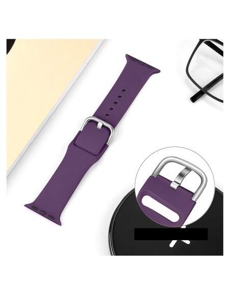 Silikoninis dirželis APS, skirtas Apple Watch 2-9/ SE 38/ 40/ 41mm
 
Silikoninis dirželis APS, skirtas Apple Watch 2-9/ SE 38/ 40/ 41mm