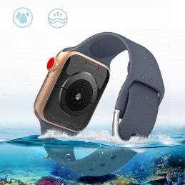 
Silikoninis dirželis APS, skirtas Apple Watch 2-9/ SE 38/ 40/ 41mm
