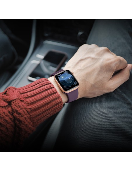 Silikoninis dirželis Apple Watch Ultra 2-9/ SE 42/ 44/ 45/ 49mm silikoninis dirželis APS violetinė
 
Silikoninis dirželis Apple Watch Ultra 2-9/ SE 42/ 44/ 45/ 49mm silikoninis dirželis APS violetinė