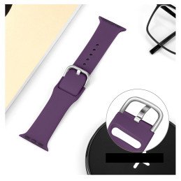 
Silikoninis dirželis APS raudonas, skirtas Apple Watch Ultra 2-9/ SE 42/ 44/ 45/ 49mm
