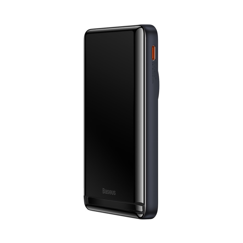Powerbank 10000mAh su MagSafe 20W indukciniu įkrovikliu ir Overseas Edition stovu, mėlyna