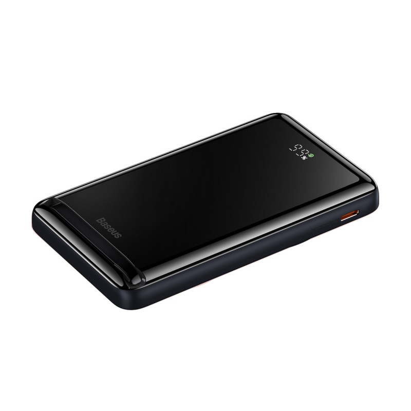 Powerbank 10000mAh su MagSafe 20W indukciniu įkrovikliu ir Overseas Edition stovu, mėlyna