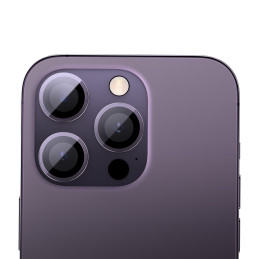 
Grūdintas apsauginis stiklas kamerai skirtas iPhone 14 Pro / 14 Pro Max + montavimo komplektas
