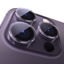 
Grūdintas apsauginis stiklas kamerai skirtas iPhone 14 Pro / 14 Pro Max + montavimo komplektas
