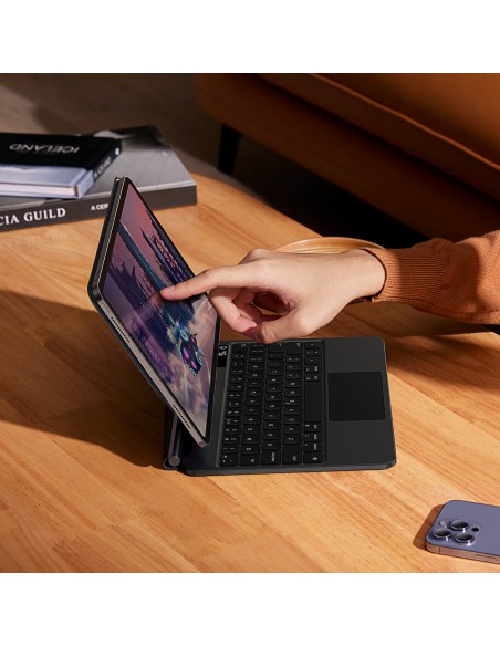 Magnetinis dėklas + belaidė klaviatūra su jutikliniu kilimėliu iPad Pro 11" / iPad Air 4/ 5 10,9" pilka
 
Magnetinis dėklas + belaidė klaviatūra su jutikliniu kilimėliu iPad Pro 11" / iPad Air 4/ 5 10,9" pilka