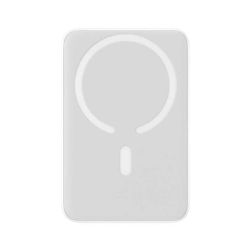 Mini maitinimo blokas 10000mAh su indukciniu įkrovimu MagSafe PD 20W balta