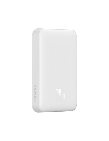 Mini maitinimo blokas 10000mAh su indukciniu įkrovimu MagSafe PD 20W balta
 
Mini maitinimo blokas 10000mAh su indukciniu įkrovimu MagSafe PD 20W balta