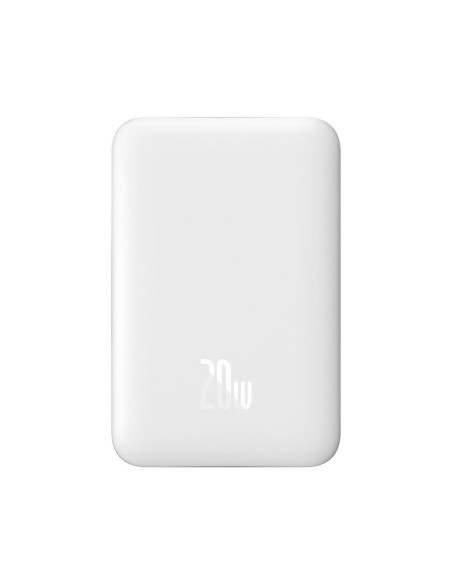 Mini maitinimo blokas 10000mAh su indukciniu įkrovimu MagSafe PD 20W balta
 
Mini maitinimo blokas 10000mAh su indukciniu įkrovimu MagSafe PD 20W balta
