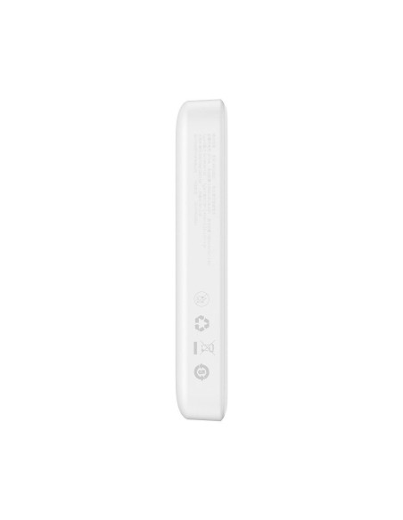 Mini maitinimo blokas 10000mAh su indukciniu įkrovimu MagSafe PD 20W balta
 
Mini maitinimo blokas 10000mAh su indukciniu įkrovimu MagSafe PD 20W balta