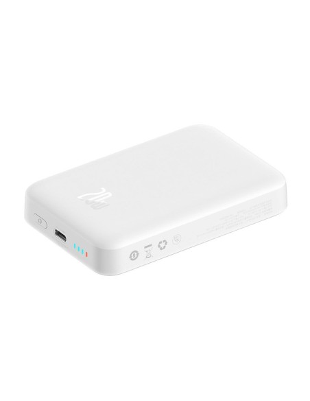 Mini maitinimo blokas 10000mAh su indukciniu įkrovimu MagSafe PD 20W balta
 
Mini maitinimo blokas 10000mAh su indukciniu įkrovimu MagSafe PD 20W balta