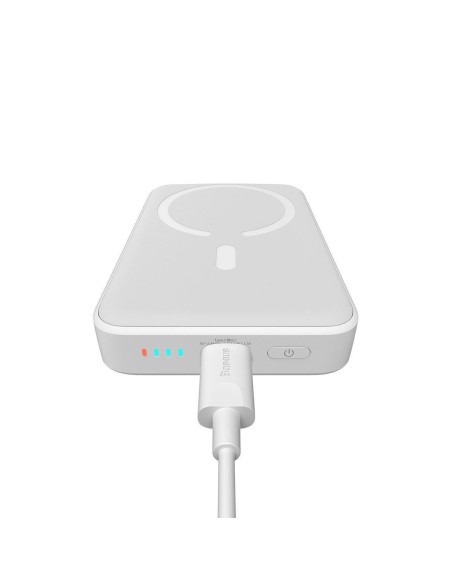 Mini maitinimo blokas 10000mAh su indukciniu įkrovimu MagSafe PD 20W balta
 
Mini maitinimo blokas 10000mAh su indukciniu įkrovimu MagSafe PD 20W balta