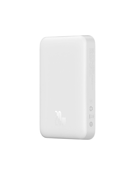 Mini maitinimo blokas 10000mAh su indukciniu įkrovimu MagSafe PD 20W balta
 
Mini maitinimo blokas 10000mAh su indukciniu įkrovimu MagSafe PD 20W balta