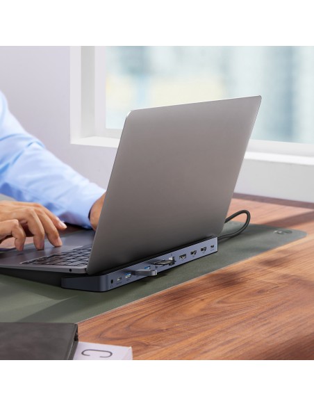 12in1 HUB nešiojamojo kompiuterio stovas USB-C USB-A DP HDMI SD TF RJ45 3,5 mm lizdas PD 100 W pilka
 
12in1 HUB nešiojamojo kompiuterio stovas USB-C USB-A DP HDMI SD TF RJ45 3,5 mm lizdas PD 100 W pilka
