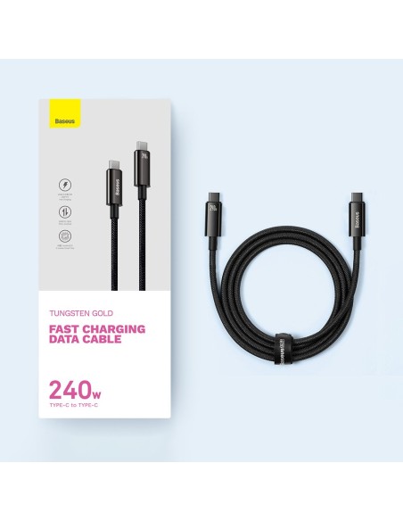 USB-C laidas 480Mb/ s 240W Tungsten Gold 1m juodas
 
USB-C laidas 480Mb/ s 240W Tungsten Gold 1m juodas