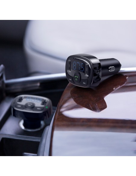 Bluetooth FM siųstuvas TF SD kortelės automobilinis įkroviklis 2x USB juodas
 
Bluetooth FM siųstuvas TF SD kortelės automobilinis įkroviklis 2x USB juodas