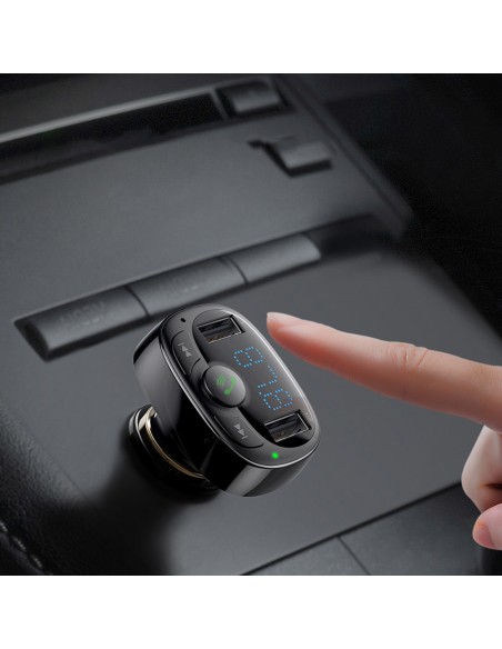 Bluetooth FM siųstuvas TF SD kortelės automobilinis įkroviklis 2x USB juodas
 
Bluetooth FM siųstuvas TF SD kortelės automobilinis įkroviklis 2x USB juodas