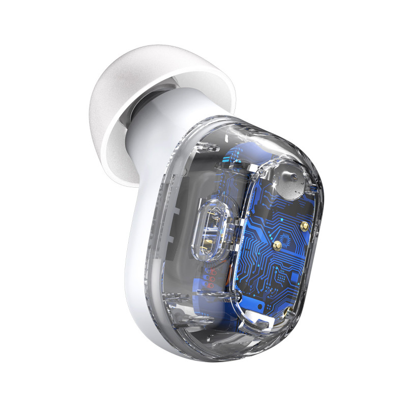 Encok WM01 Plus TWS Bluetooth 5.0 belaidės ausinės, baltos