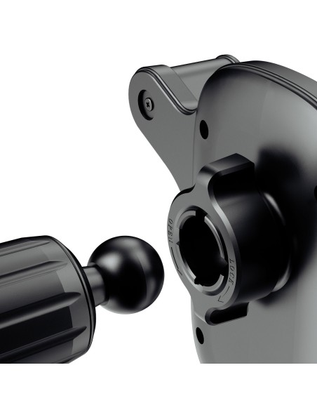 
Automobilinio telefono laikiklis orlaidei, juodas
