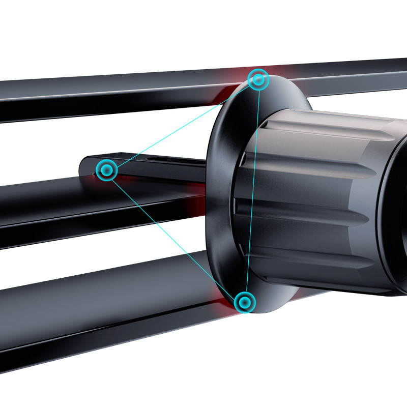 
Automobilinio telefono laikiklis orlaidei, juodas
