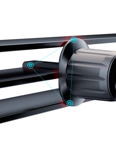 
Automobilinio telefono laikiklis orlaidei, juodas

