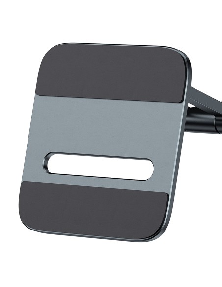 Metalinis stovas išmaniajam telefonui Desktop Biaxial Sulankstomas iki 13 colių pilkos spalvos