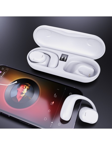 Belaidės Bluetooth ausinės, baltos
 
Belaidės Bluetooth ausinės, baltos