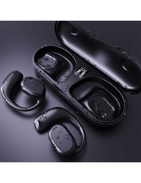Belaidės Bluetooth ausinės, juodos
 
Belaidės Bluetooth ausinės, juodos