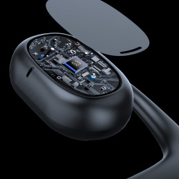 
Belaidės Bluetooth ausinės, juodos
