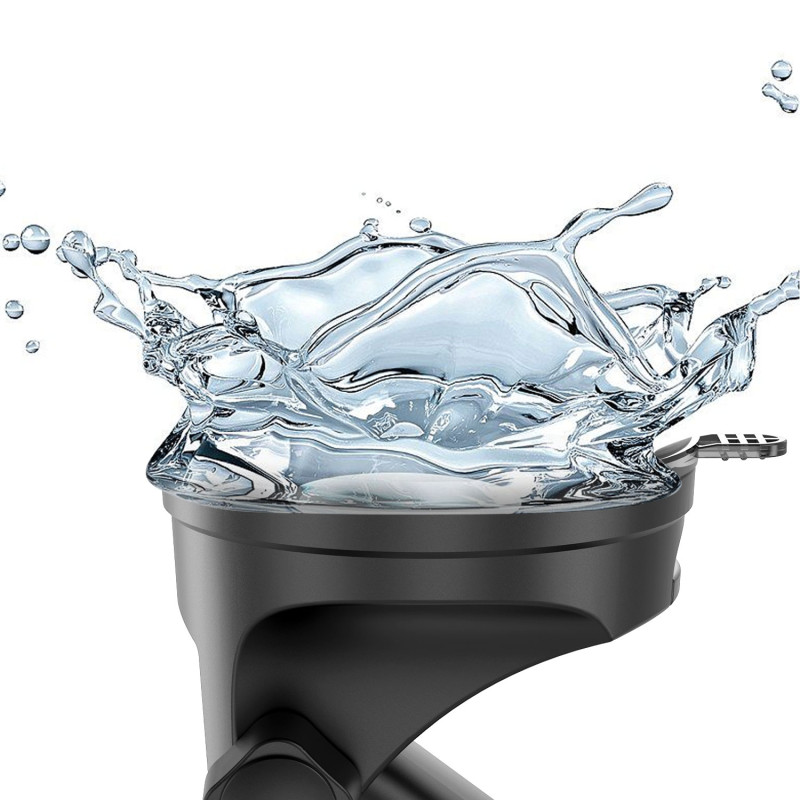 Magnetinis kabinos laikiklis su MagSafe 15W indukciniu įkrovikliu, juodas