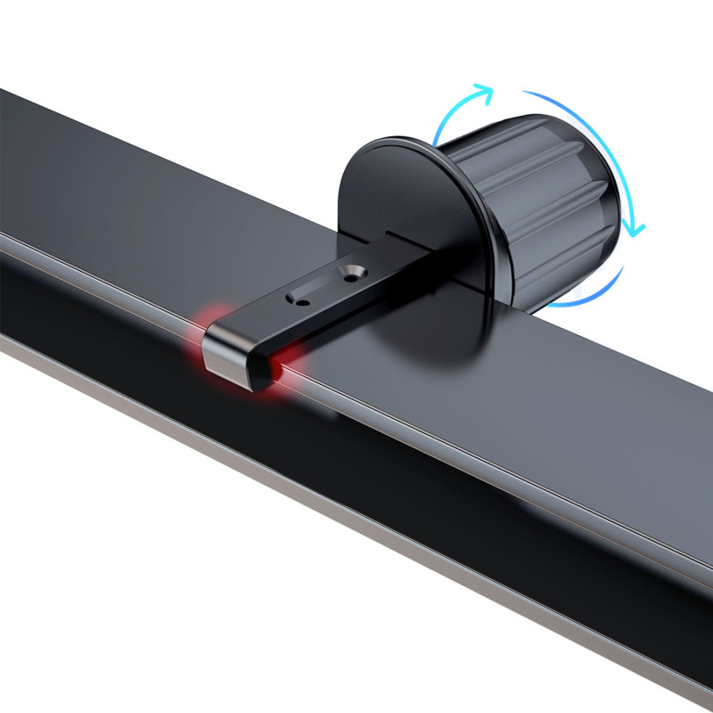 Magnetinis laikiklis oro angai su MagSafe 15W indukciniu įkrovikliu, juodas