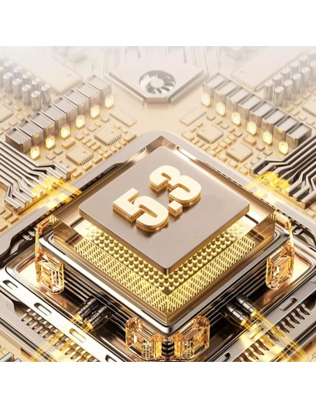 Belaidės ANC Bluetooth 5.3 ausinės, baltos
 
Belaidės ANC Bluetooth 5.3 ausinės, baltos