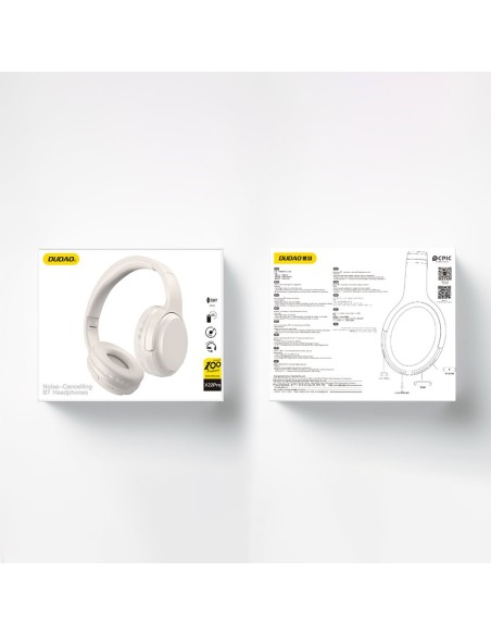 Belaidės ANC Bluetooth 5.3 ausinės, baltos
 
Belaidės ANC Bluetooth 5.3 ausinės, baltos