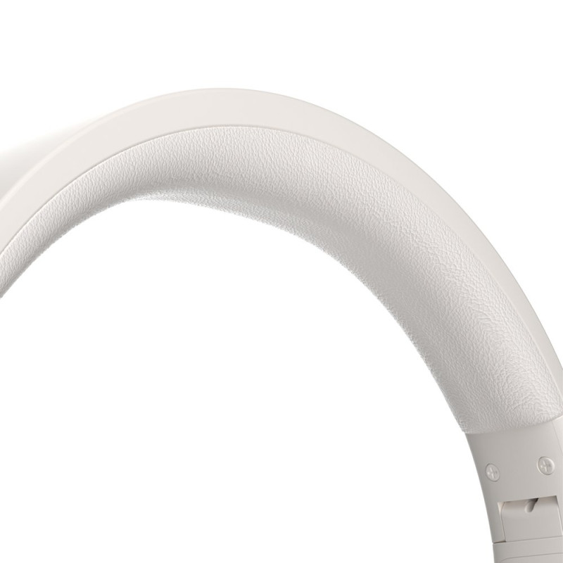 Belaidės ANC Bluetooth 5.3 ausinės, baltos