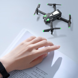
Mažas dronas Yile S125 su valdikliu ir priedų rinkiniu, juodos spalvos
