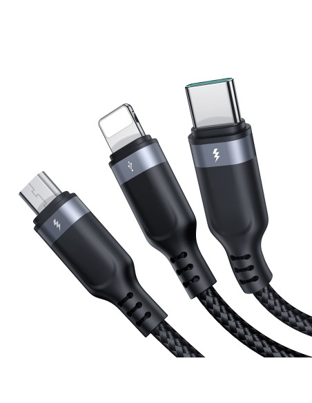 3in1 USB daugiafunkcis laidas iki Lightning USB-C mikro USB 30 cm juodas
 
3in1 USB daugiafunkcis laidas iki Lightning USB-C mikro USB 30 cm juodas