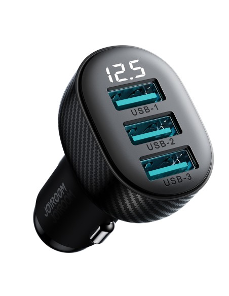 3,4A automobilinis įkroviklis su 3x USB-A ekranu, juodas
 
3,4A automobilinis įkroviklis su 3x USB-A ekranu, juodas