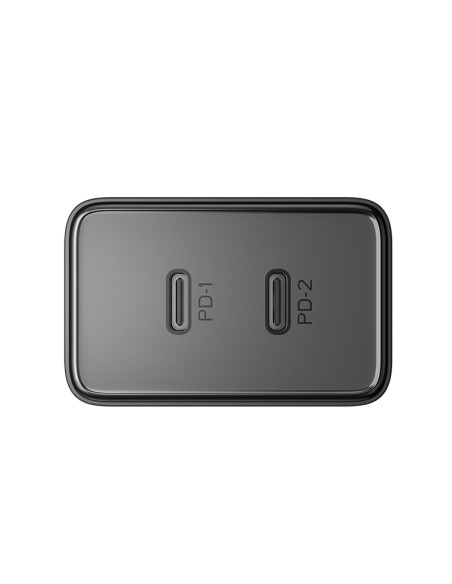 Greitas sieninis įkroviklis 40W 2x USB-C QC PD juodas
 
Greitas sieninis įkroviklis 40W 2x USB-C QC PD juodas