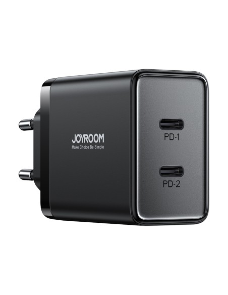 Greitas sieninis įkroviklis 40W 2x USB-C QC PD juodas
 
Greitas sieninis įkroviklis 40W 2x USB-C QC PD juodas