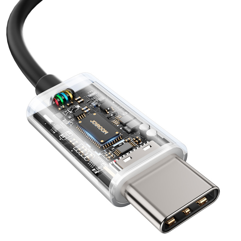 Ausinės, USB-C ausinės, 1,2 m laidas, juodas