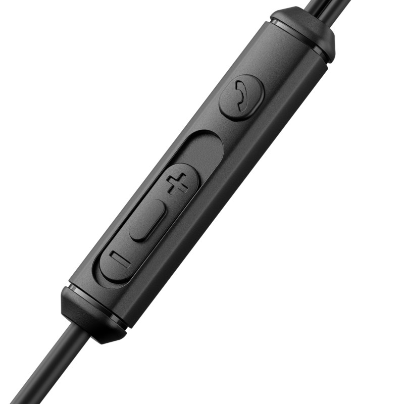 Ausinės, USB-C ausinės, 1,2 m laidas, juodas