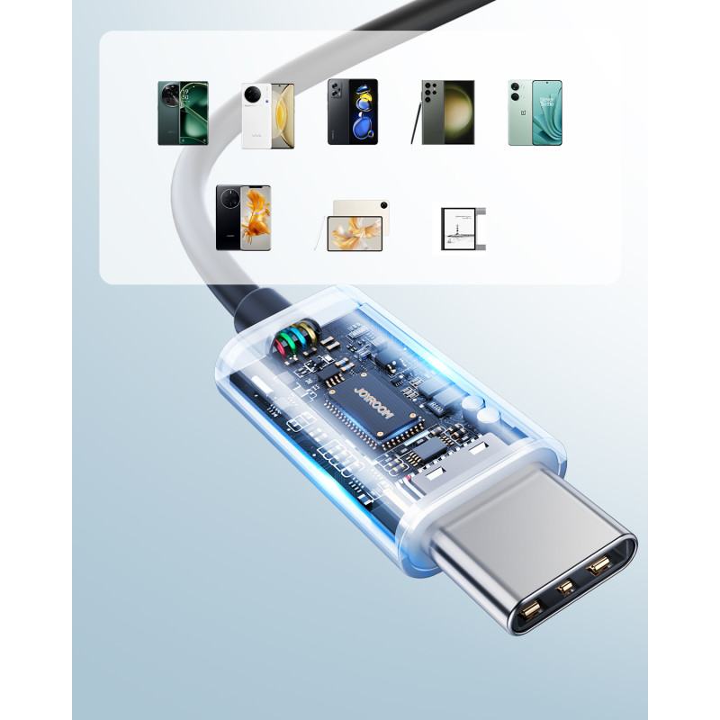 Ausinės, USB-C ausinės, 1,2 m laidas, juodas