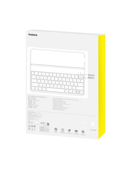 Dėklas su klaviatūra, skirtas iPad Pro 12.9& 39 & 39 2019-2022 + USB-C laidas Brilliance Series juodas
 
Dėklas su klaviatūra, skirtas iPad Pro 12.9& 39 & 39 2019-2022 + USB-C laidas Brilliance Series juodas