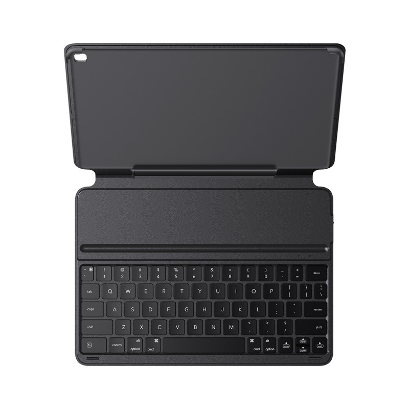 Dėklas su klaviatūra, skirtas iPad 10.2& 39 & 39 2019-2021 + USB-C laidas Brilliance Series juodas
