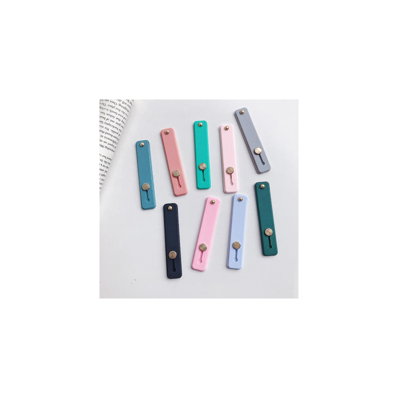 
Lipnus pirštinis telefono laikiklis su oranžiniu užtrauktuku
