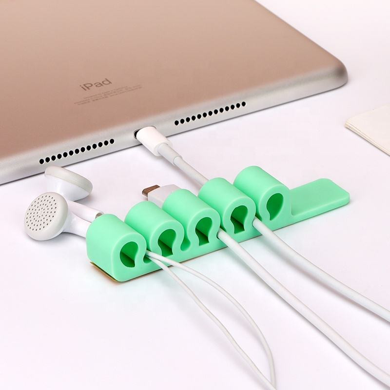 
Silikoninis rašiklio kabelių rašiklis, žalias
